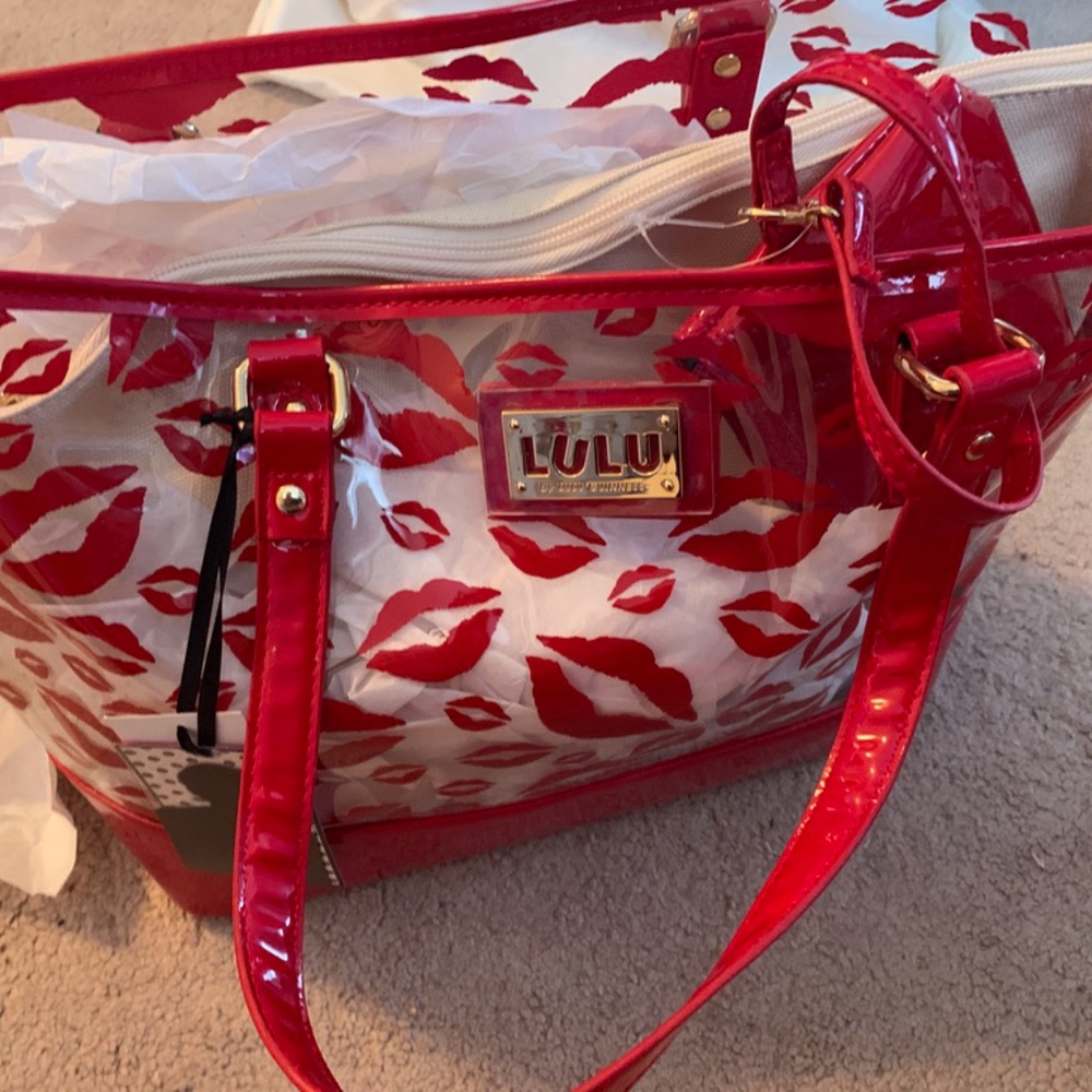 Lulu Guinness Red Lips Tote